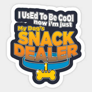 Dog's Snack Dealer Sticker